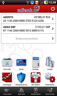 Android - ekran główny