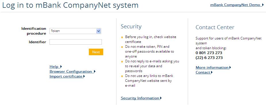 CompanyNet system