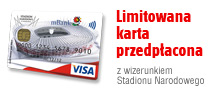Dla kibiców pamiątkowe karty Stadionu Narodowego