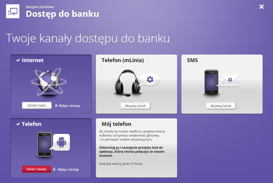 Zmiana procesu aktywacji aplikacji mobilnej przez komputer