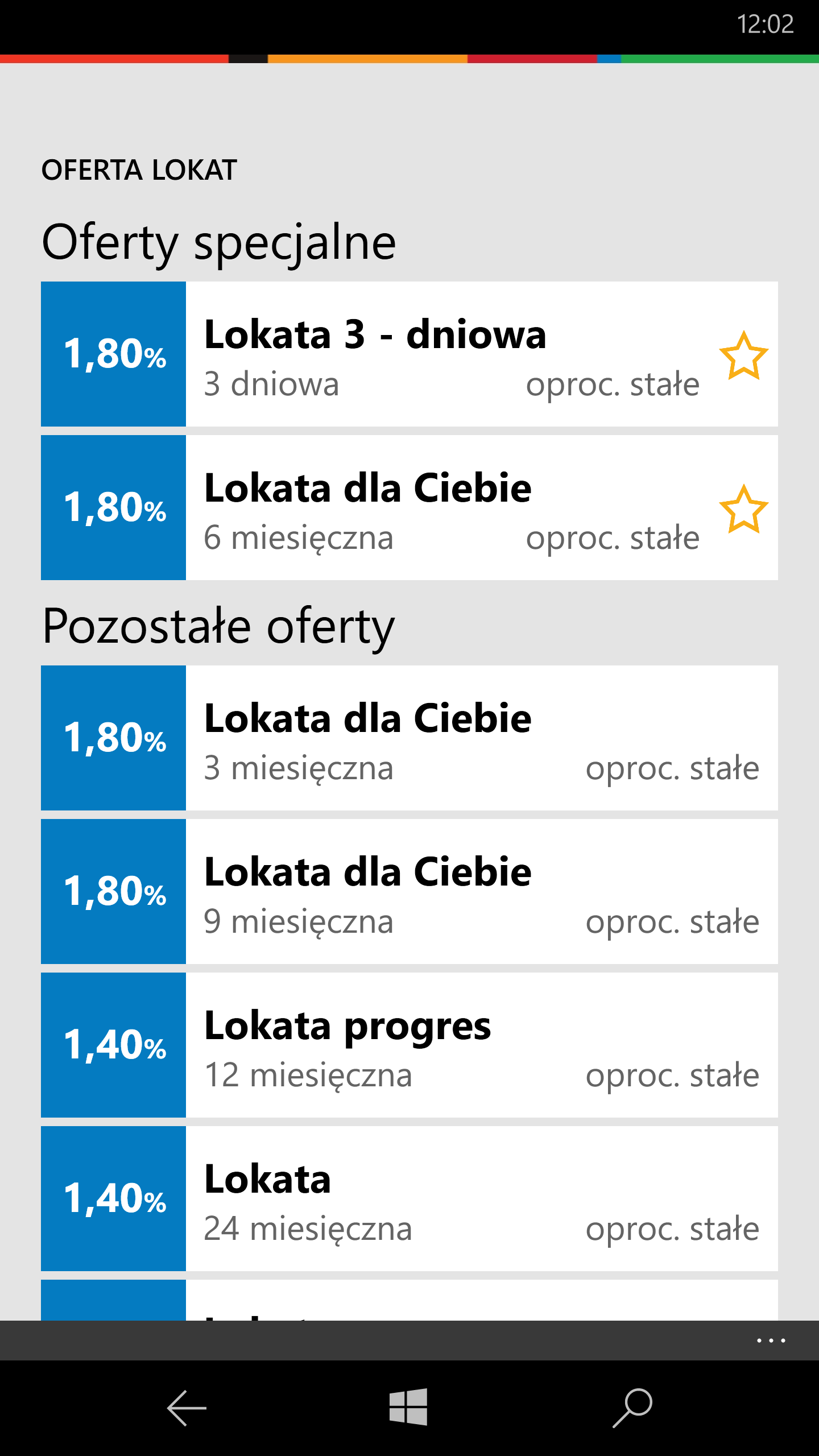 windows phone mBank
