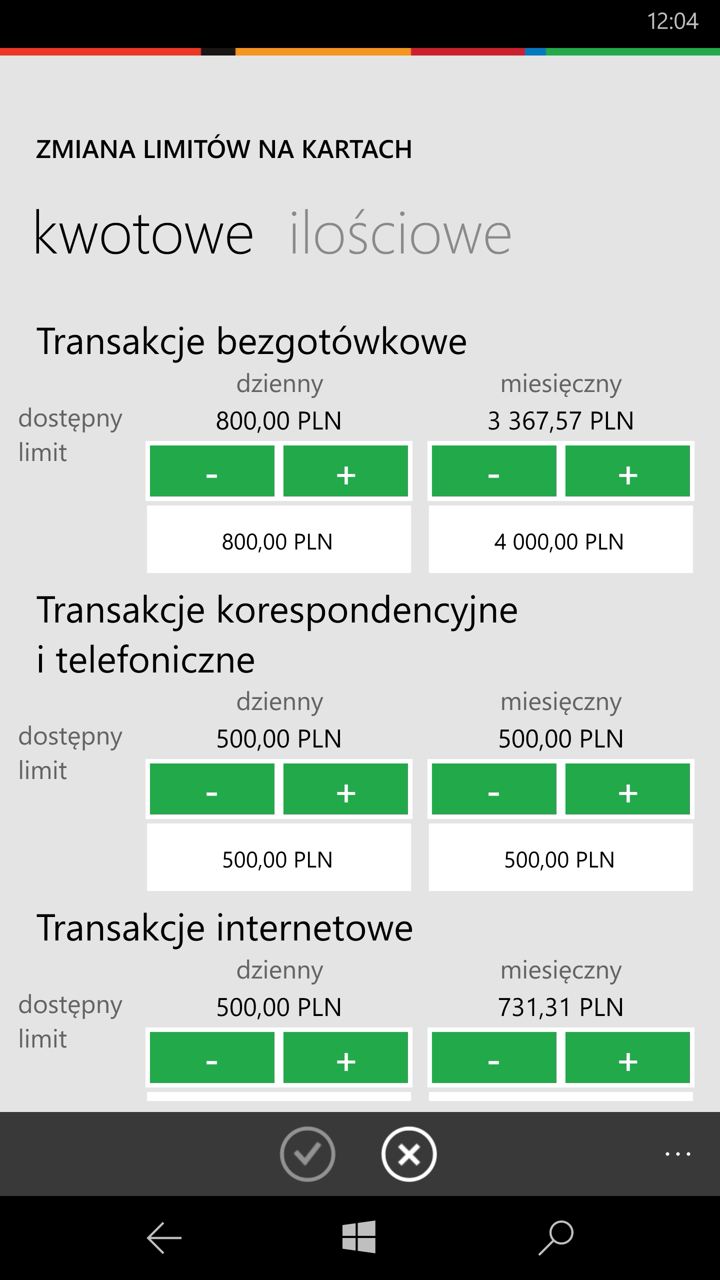 windows phone mBank