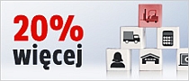 Dajemy więcej niż konkurencja! 20% więcej kredytu na rozwój twojego biznesu!
