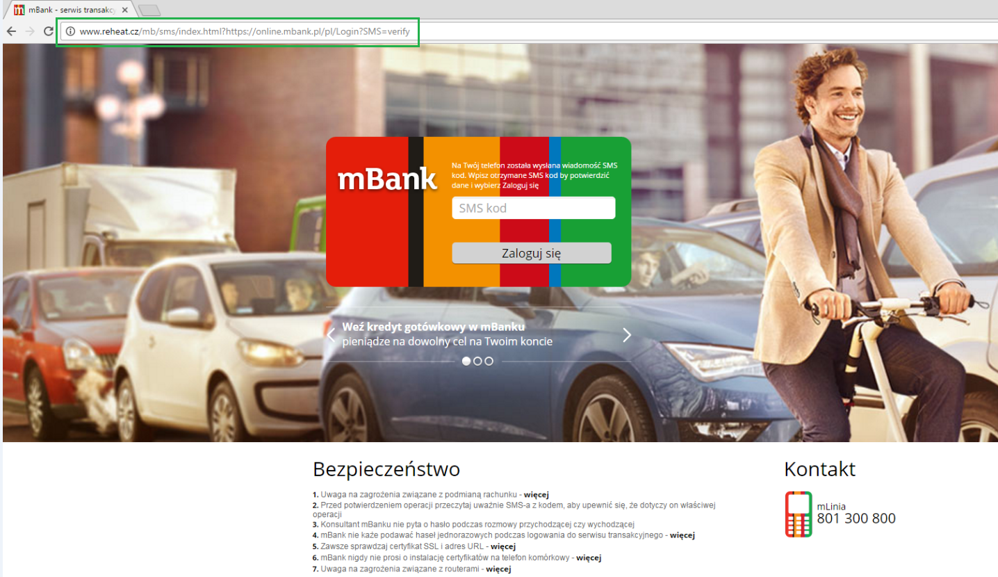 Fałszywe maile z wiadomością dotyczącą zabezpieczeń
