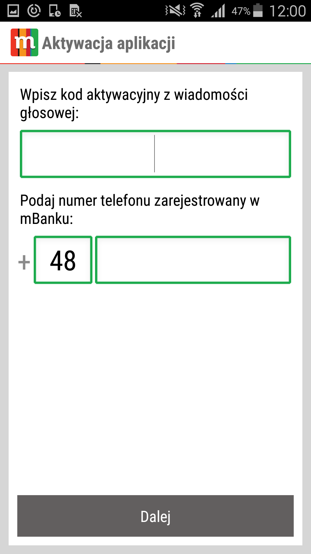 Zmiana procesu aktywacji aplikacji mobilnej przez komputer