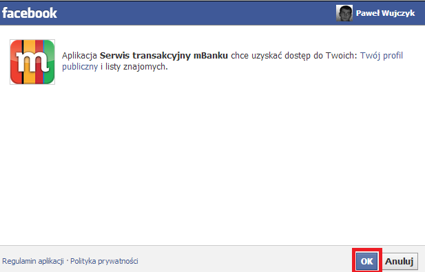 Aplikacja - mBank