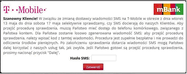 Bezpieczeństwo - mBank