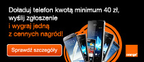 Konkurs doładowań sieci Orange - tylko dla klientów mBanku!