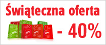 Zamiast rózgi góra świątecznych prezentów ze świątecznymi rabatami do 40%