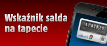 Wskaźnik salda na tapecie