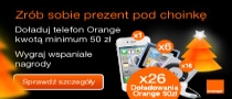Konkurs sieci Orange pod choinkę