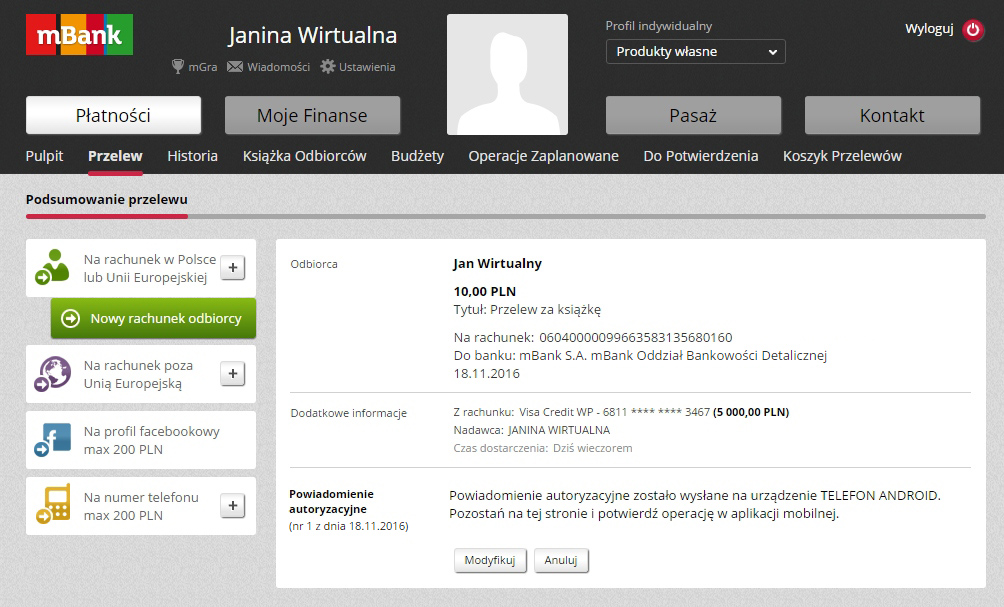 mobilna autoryzacja