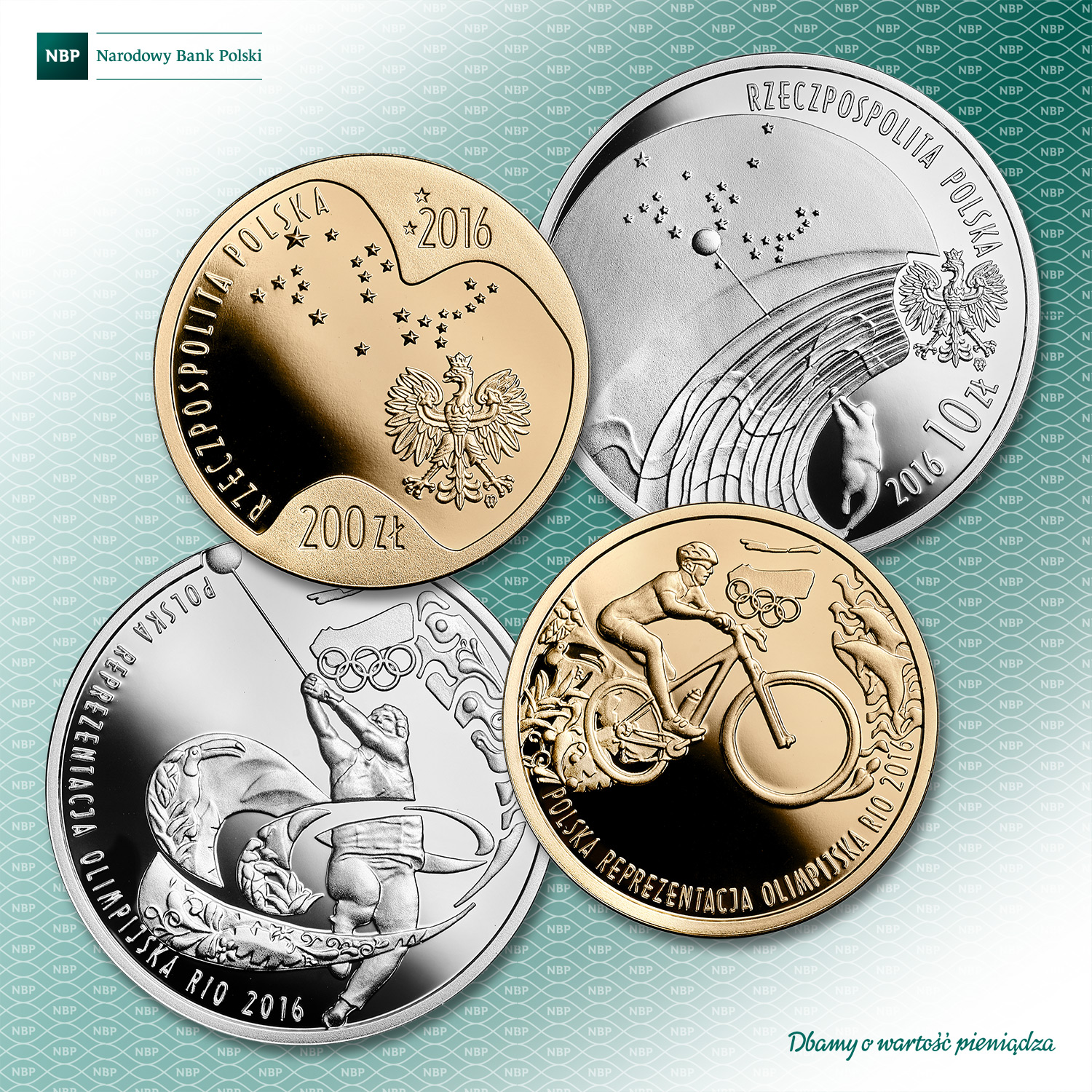 Nowe monety okolicznościowe NBP- Igrzyska w Rio