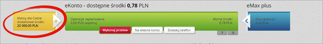 Szybki kredyt w serwisie transakcyjnym mBanku