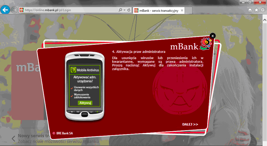 Bezpieczeństwo - mBank